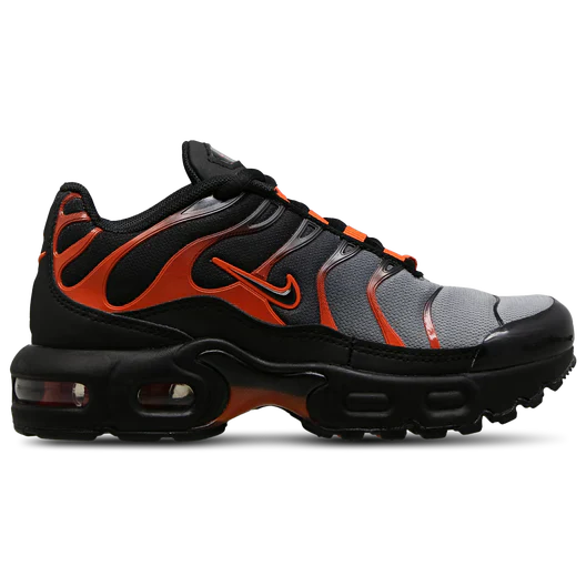 NIKE AIR MAX PLUS 1 TUNED BLACK/TEAM ORANGE