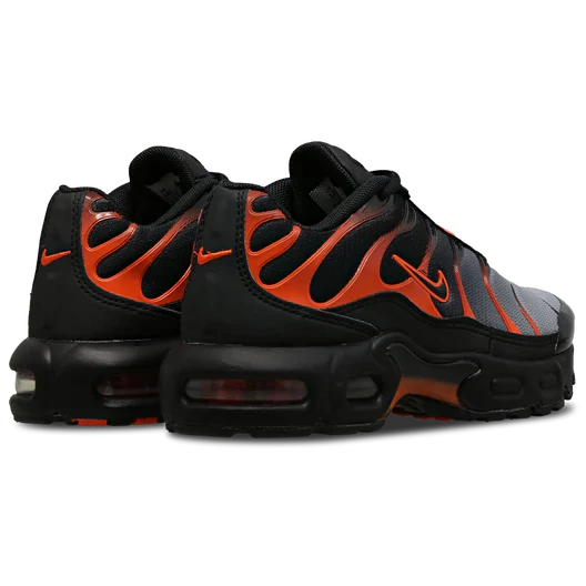 NIKE AIR MAX PLUS 1 TUNED BLACK/TEAM ORANGE