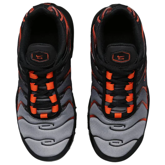 NIKE AIR MAX PLUS 1 TUNED BLACK/TEAM ORANGE