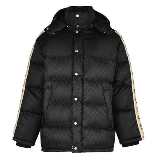 GUCCI GG JACQUARD NYLON PADDED COAT