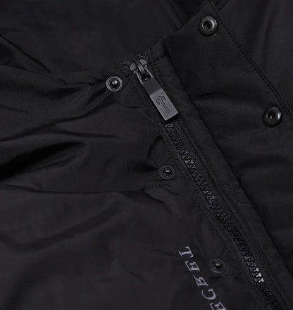 TRAPSTAR DECODED HOODED PUFFER 2.0 JACKET - BLACK