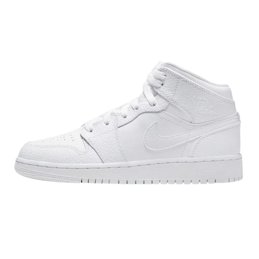 Air Jordan 1 Mid 'Triple White'