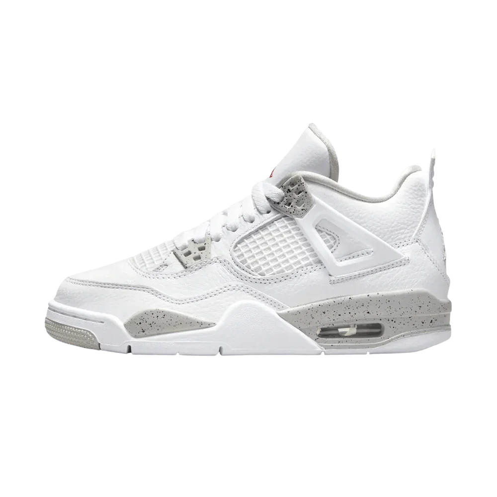 Air Jordan 4 Retro GS 'White Oreo'