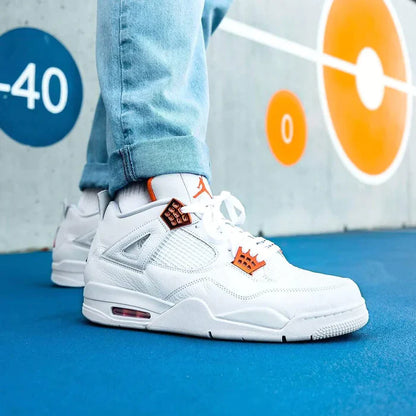 Air Jordan 4 Retro 'Orange Metallic'