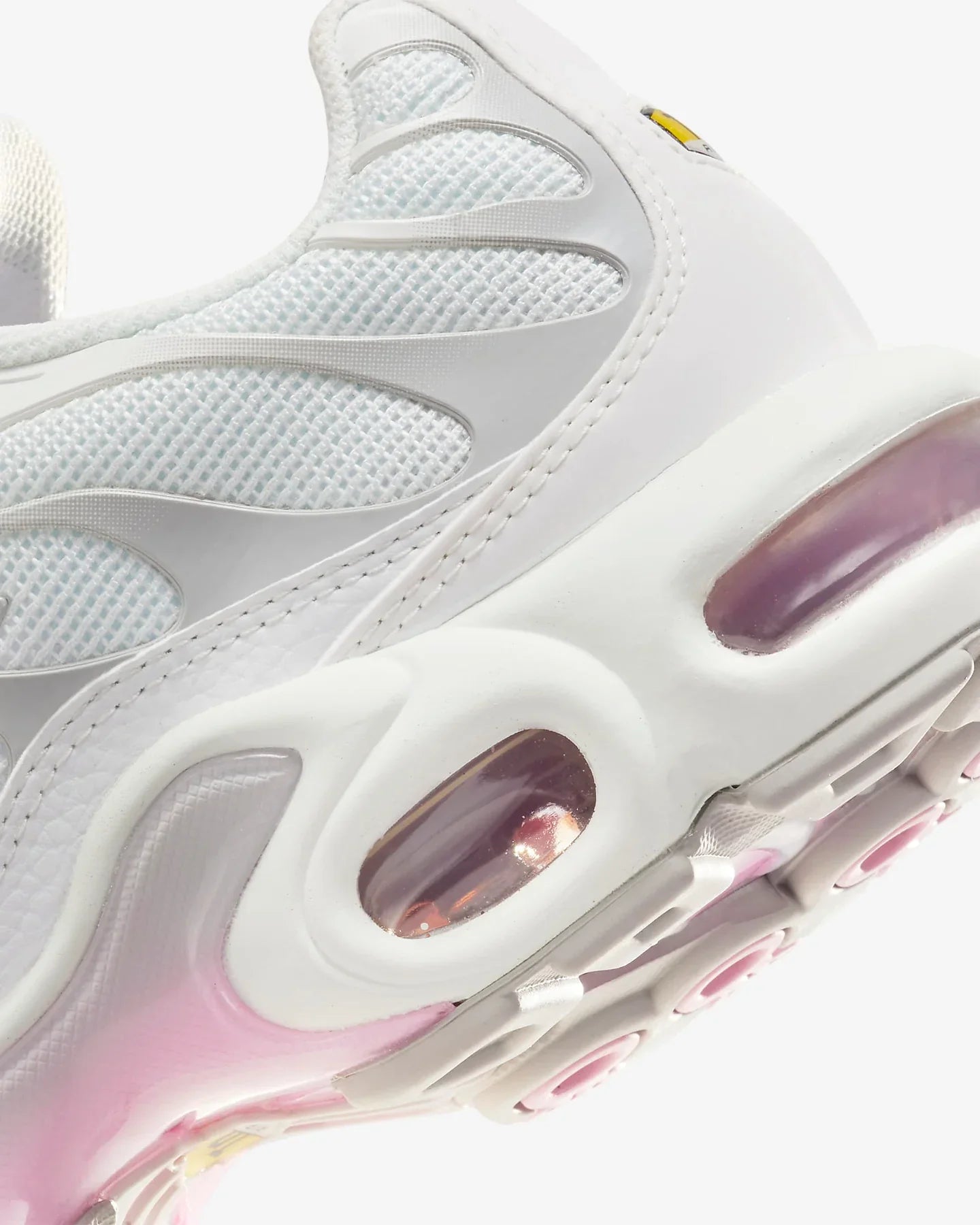 NIKE TN AIR MAX PLUS WHITE PINK RISE